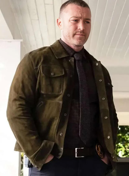 Michael Ormewood Will Trent S03 Suede Leather Jacket