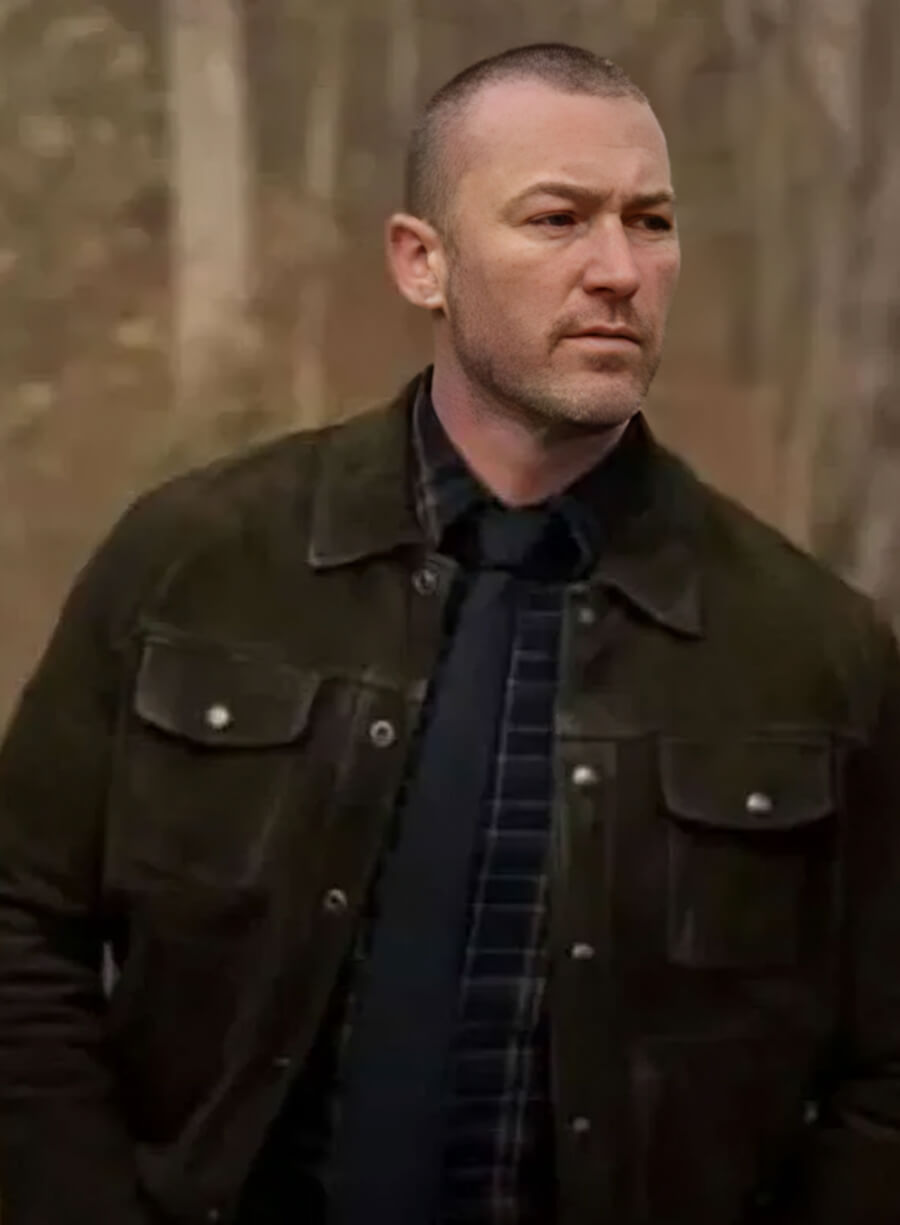 Michael Ormewood Will Trent S03 Suede Leather Jacket