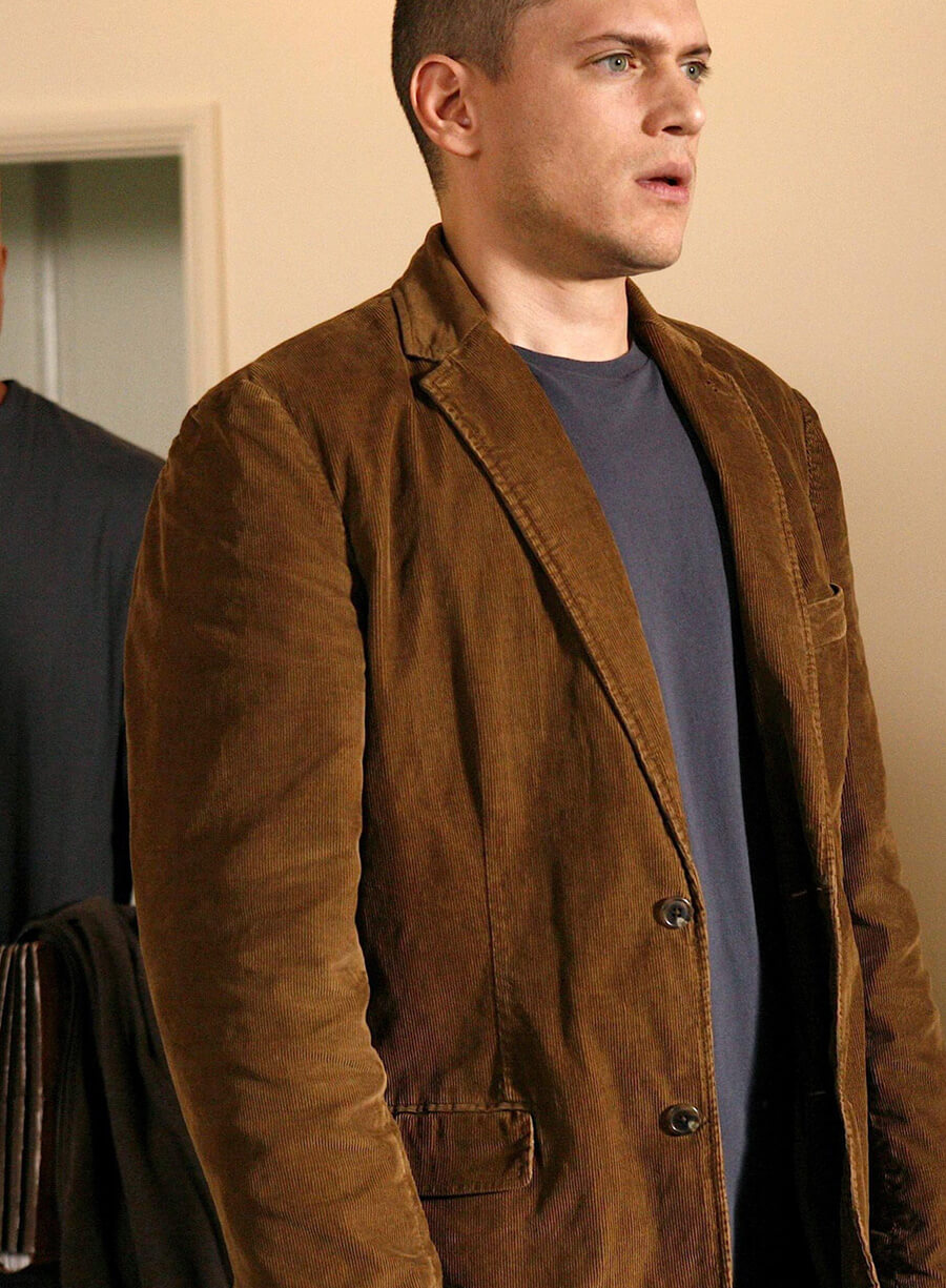Michael Scofield Prison Break Brown Blazer