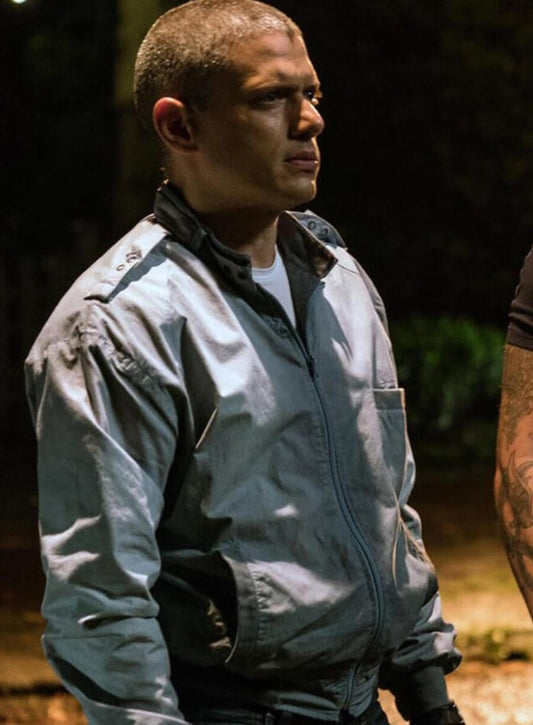 Michael Scofield Prison Break S05 Blue Bomber Jacket