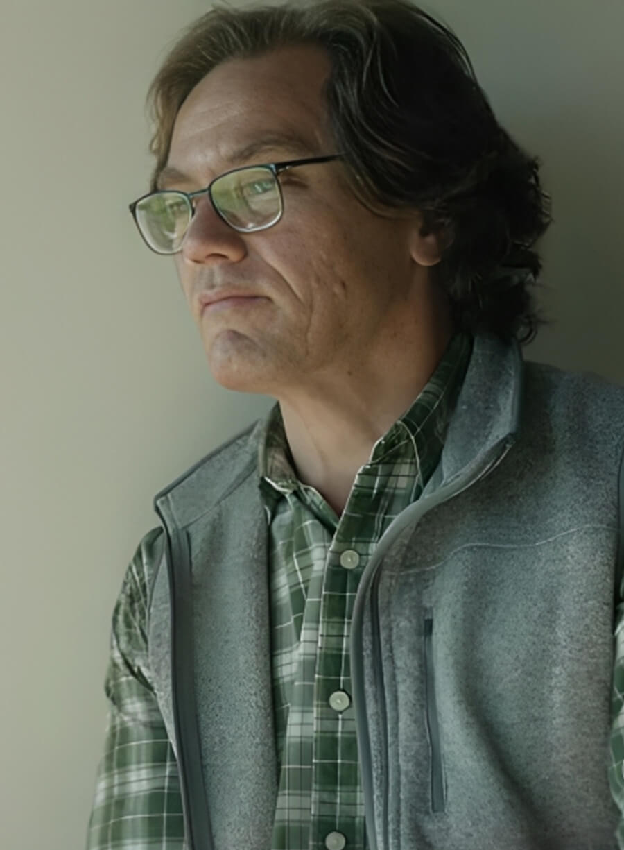 Michael Shannon Nine Perfect Strangers Grey Vest
