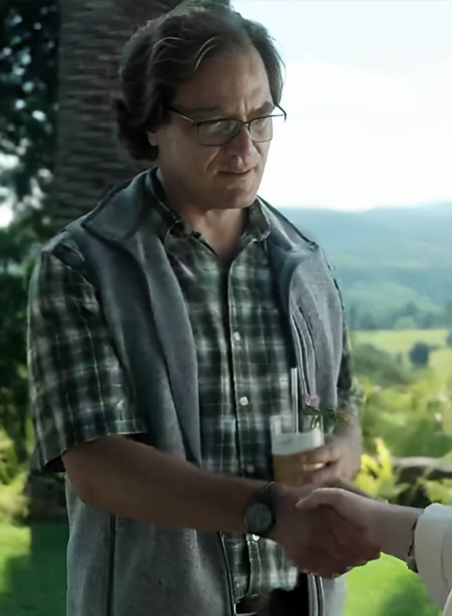 Michael Shannon Nine Perfect Strangers Grey Vest