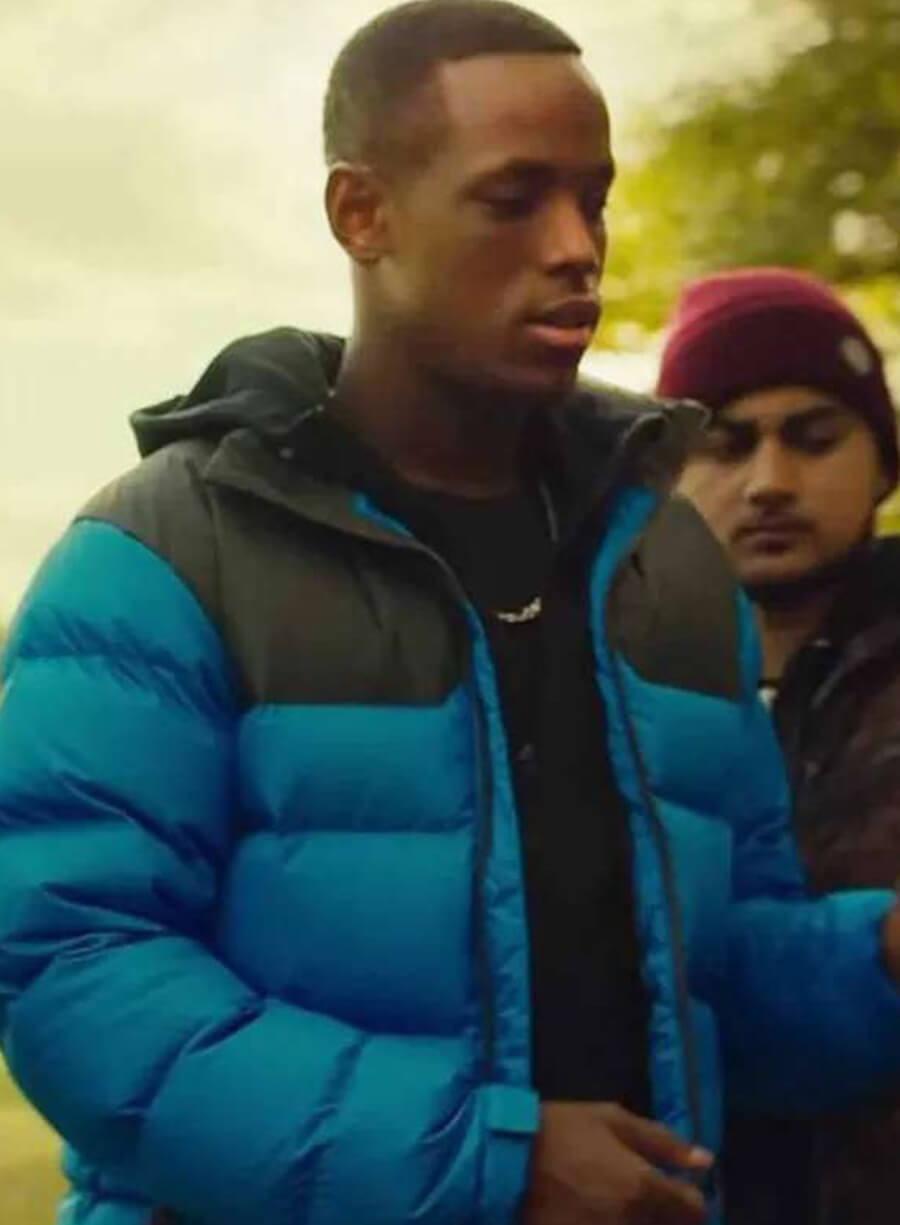 Micheal Ward Top Boy S03 Puffer Jacket