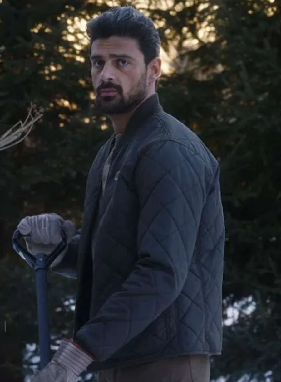 Michele Morrone The Housemaid 2025 Quilted Jacket