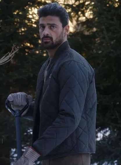 Michele Morrone The Housemaid 2025 Quilted Jacket