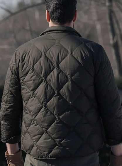 Michele Morrone The Housemaid 2025 Quilted Jacket