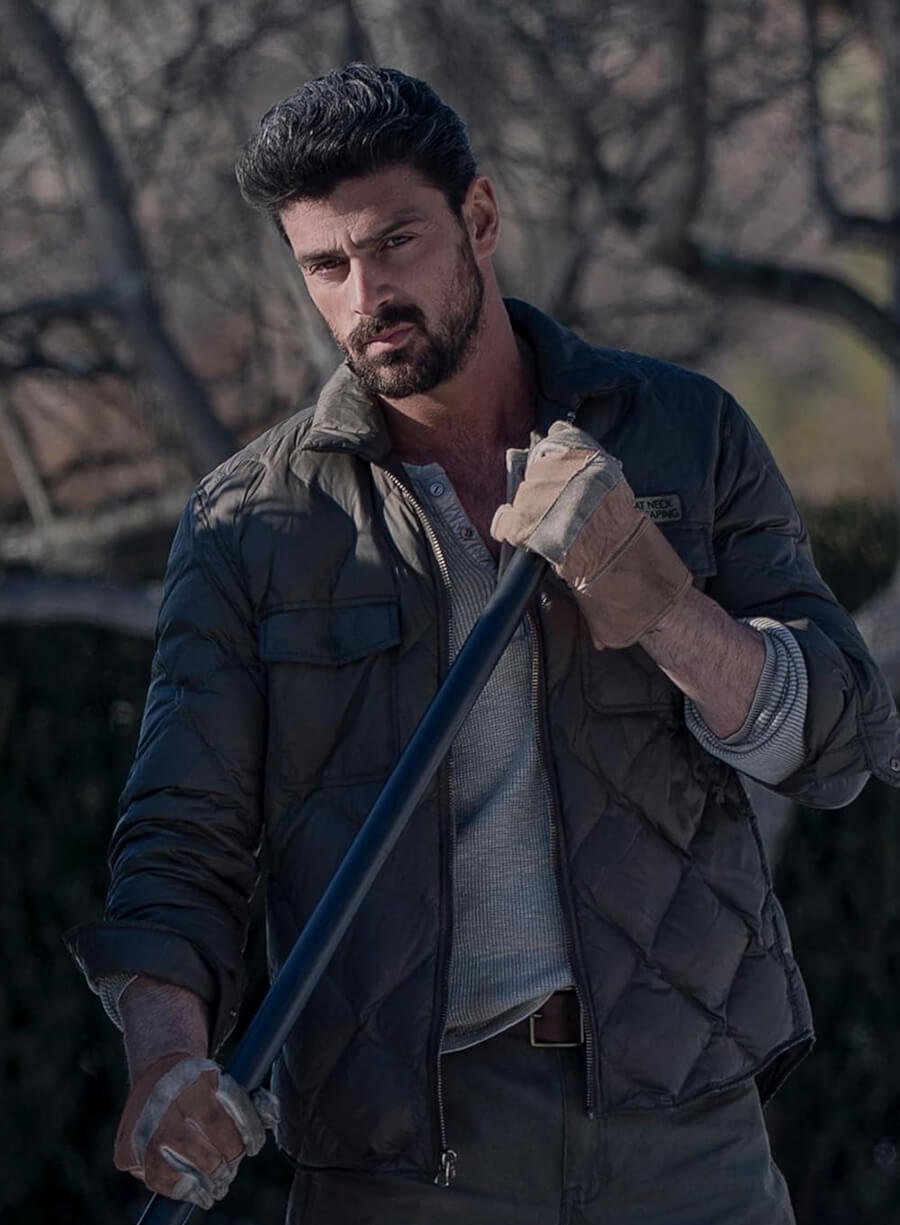 Michele Morrone The Housemaid 2025 Quilted Jacket