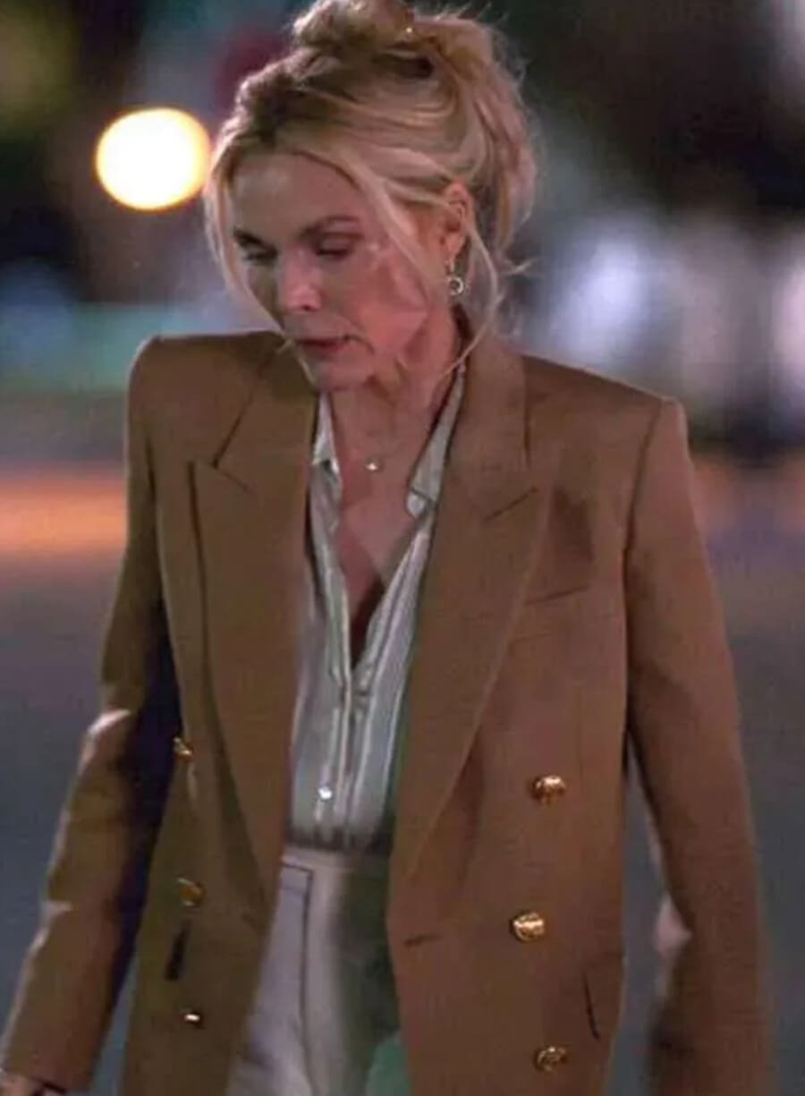 Michelle Pfeiffer The Madison 2026 Brown Blazer