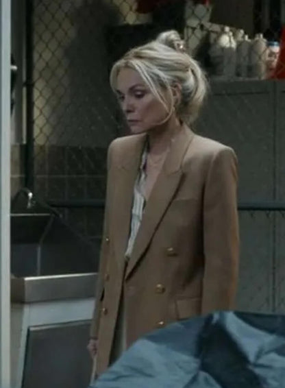 Michelle Pfeiffer The Madison 2026 Brown Blazer