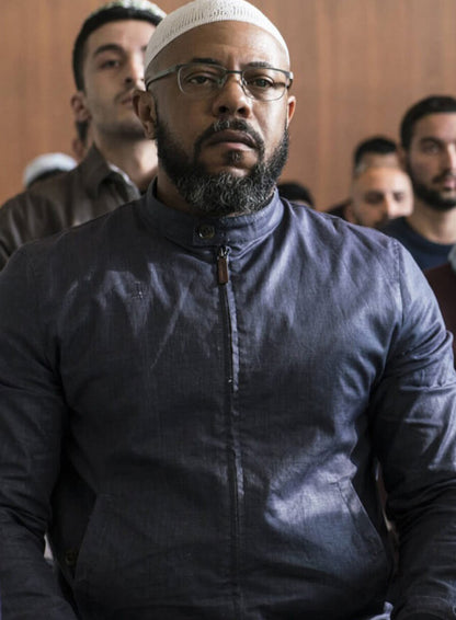 Miles Franklin Prison Break S05 Purple Leather Jacket