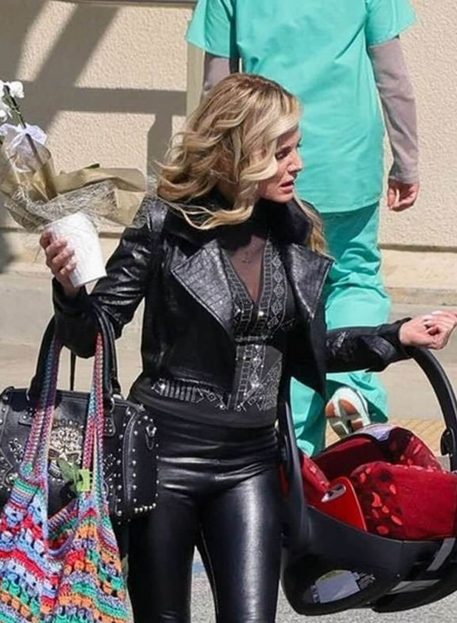Millet Margo’s Got Money Troubles Cropped Leather Jacket