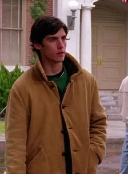 Milo Ventimiglia Gilmore Girls Suede Leather Jacket