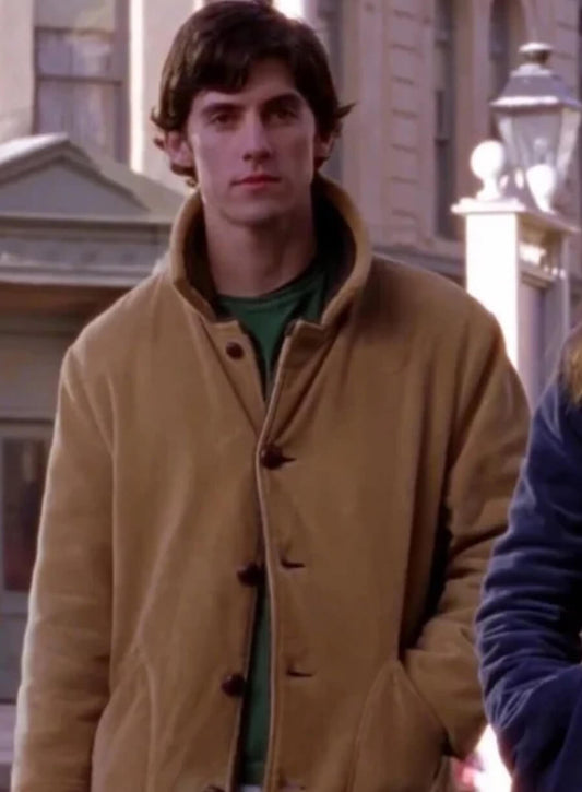 Milo Ventimiglia Gilmore Girls Suede Leather Jacket