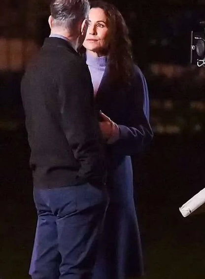 Minnie Driver Run Away Trench Wool Coat