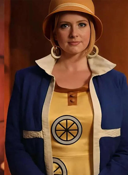 Miss Valentine One Piece Season 02 Blue Fleece Jacket