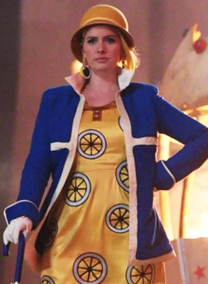 Miss Valentine One Piece Season 02 Blue Fleece Jacket