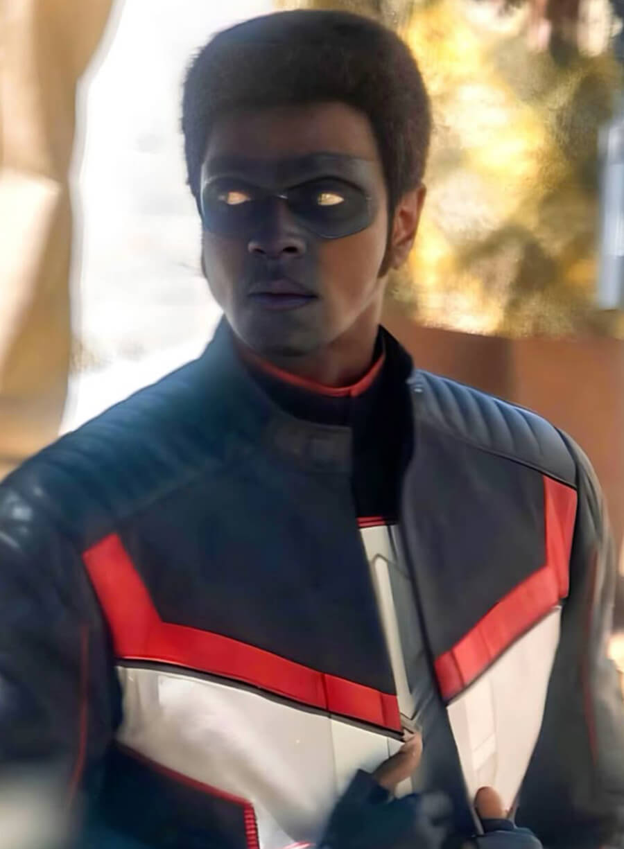 Mister Terrific Superman Leather Jacket