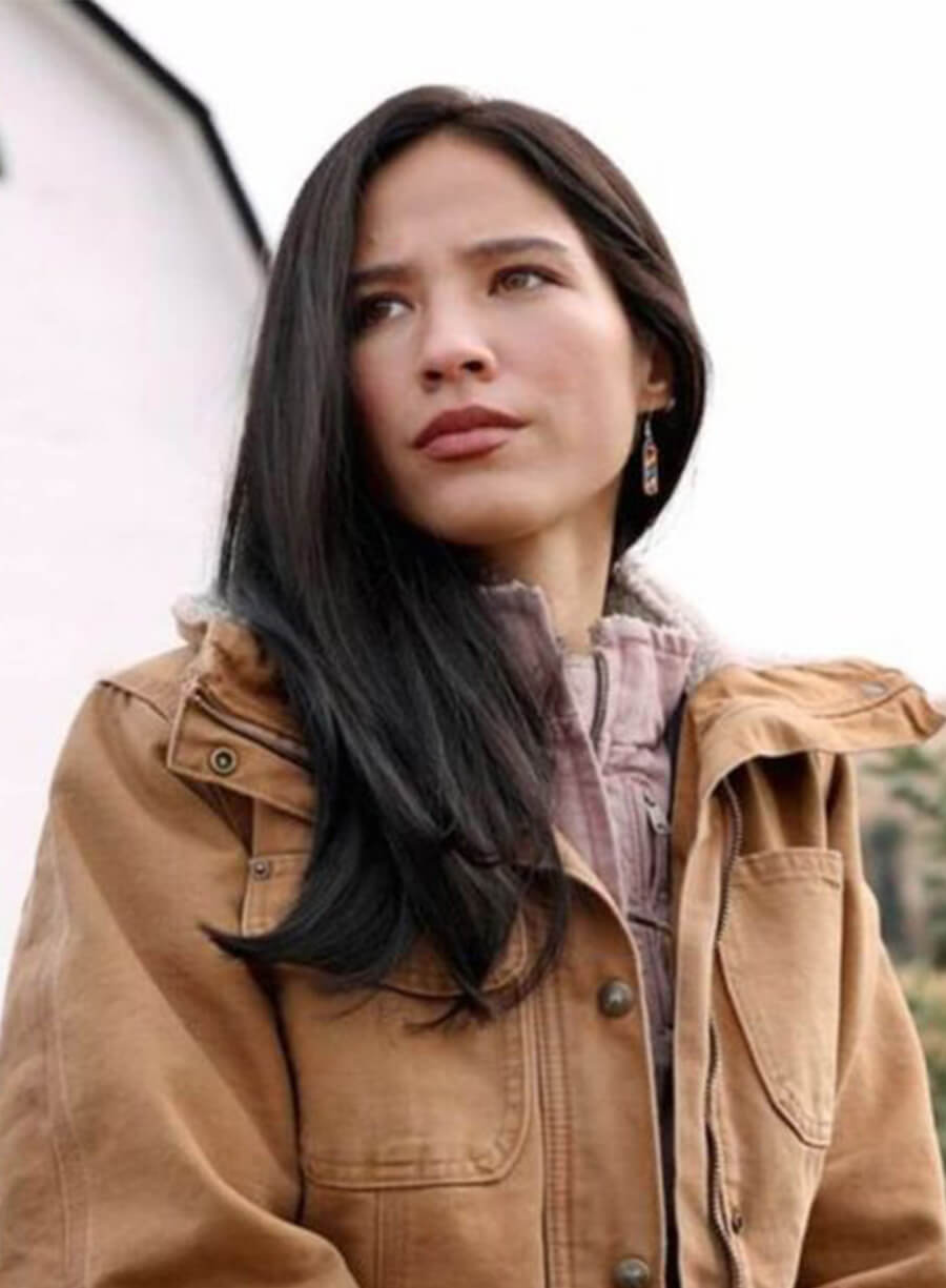 Monica Dutton Brown Cotton Jacket