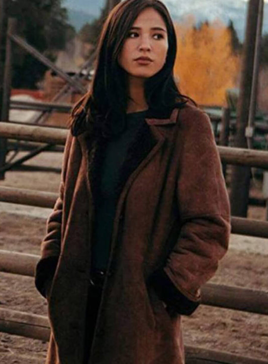 Monica Dutton Brown Coat