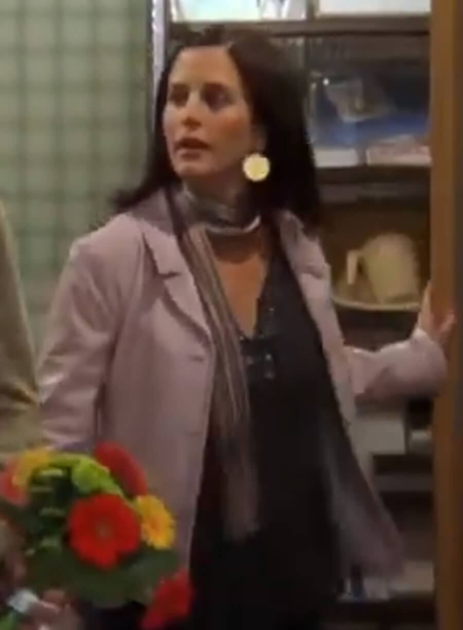 Monica Geller Friends Pink Jacket