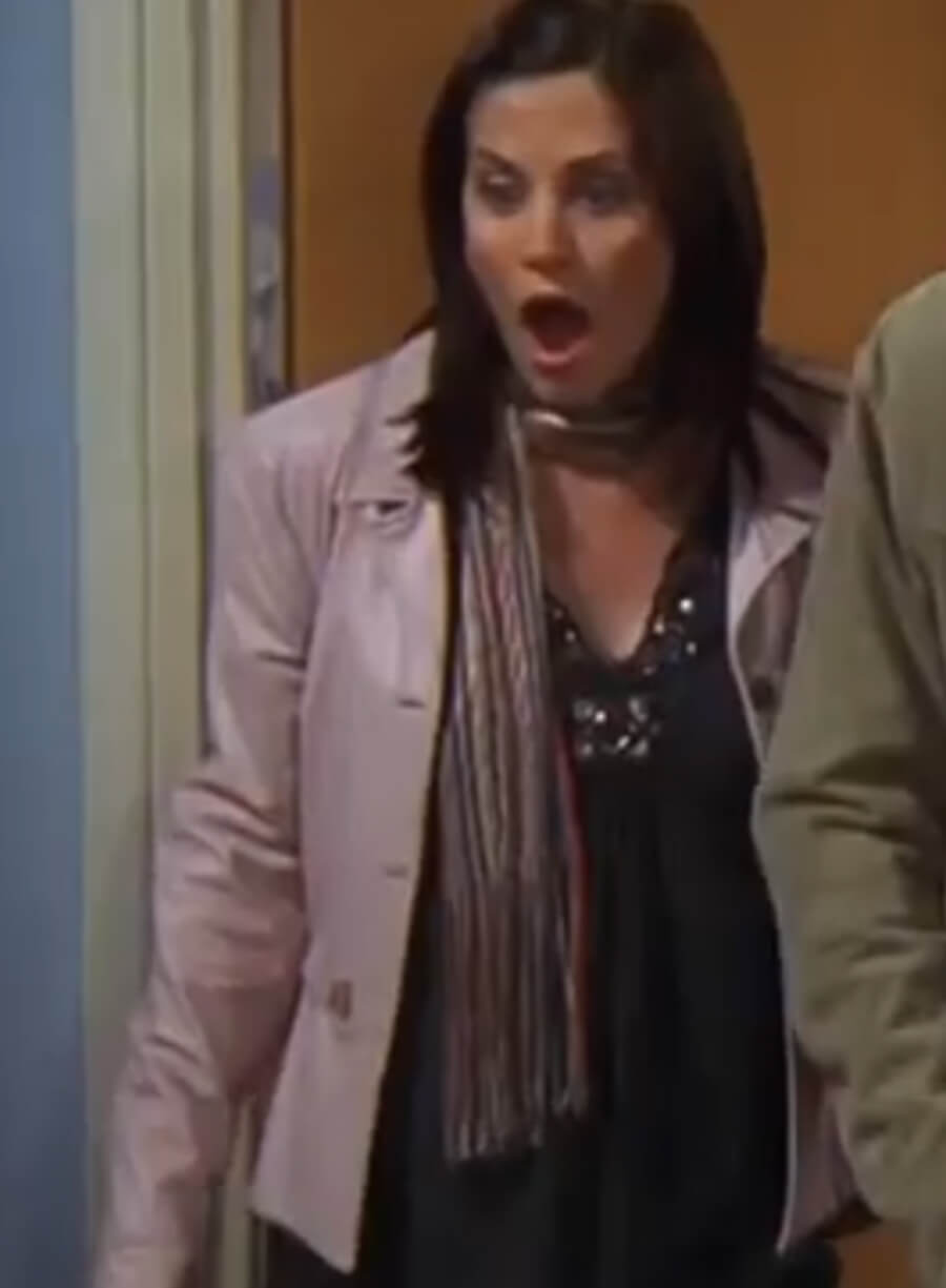 Monica Geller Friends Pink Jacket
