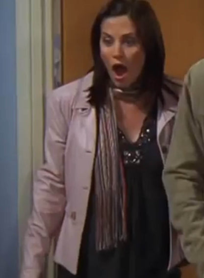 Monica Geller Friends Pink Jacket