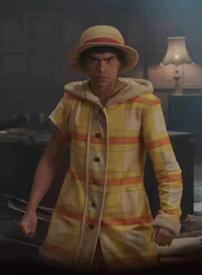Monkey D. Luffy One Piece S02 Shearling Hooded Coat