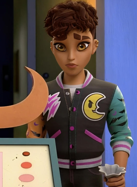  Monster High Clawd Wolf Varsity Jacket