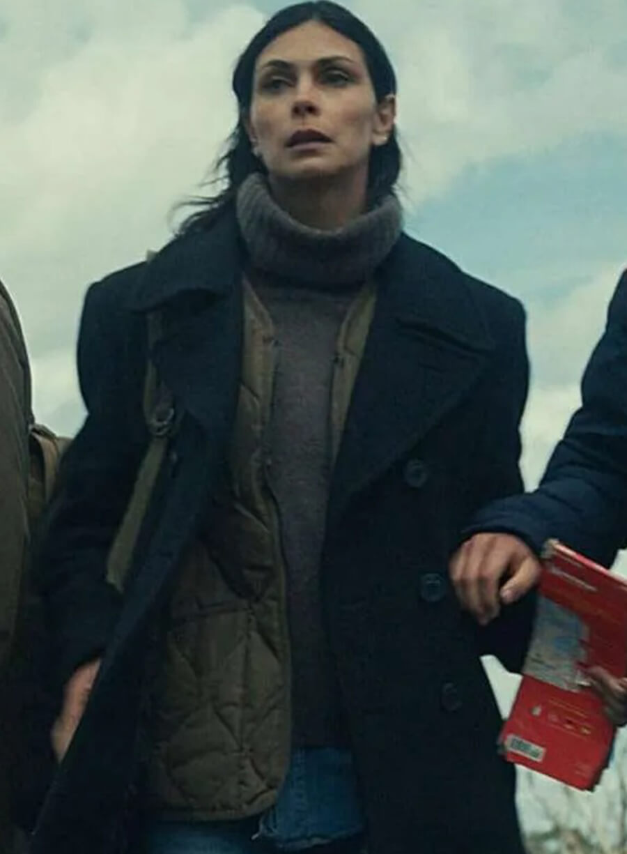 Morena Baccarin Greenland 2 Migration Wool Coat