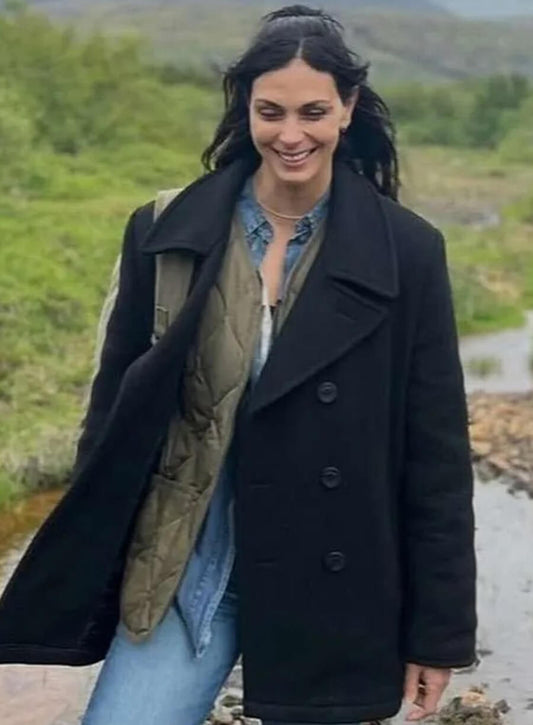 Morena Baccarin Greenland 2 Migration Wool Coat