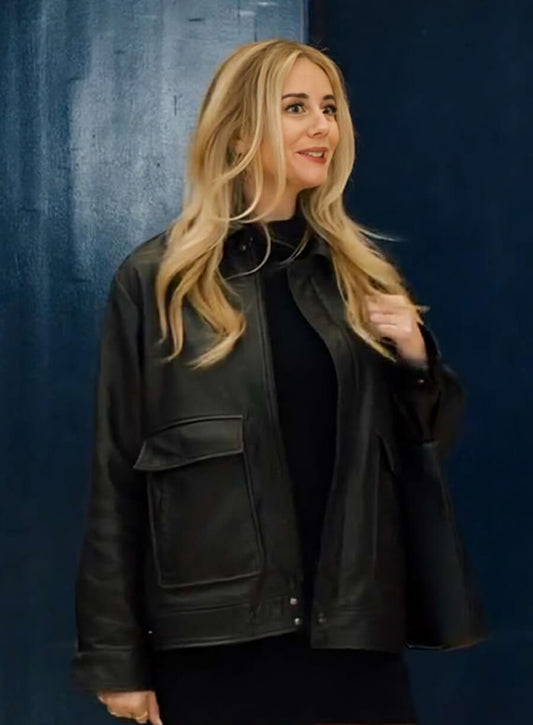 Morgan Nobody Wants This Black Leather Jacket