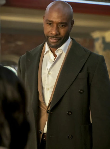 Morris Chestnut Watson 2025 Green Coat