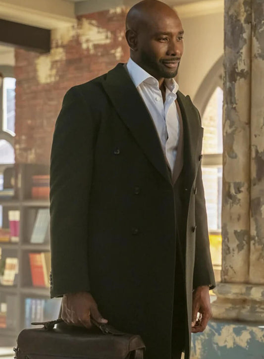 Morris Chestnut Watson 2025 Green Coat
