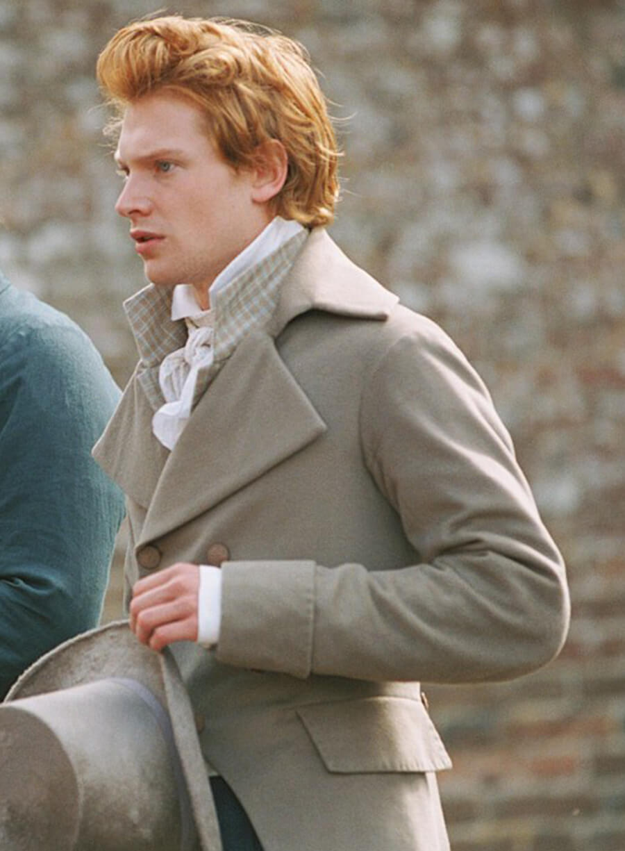 Mr. Bingley Pride And Prejudice Grey Wool Tailcoat
