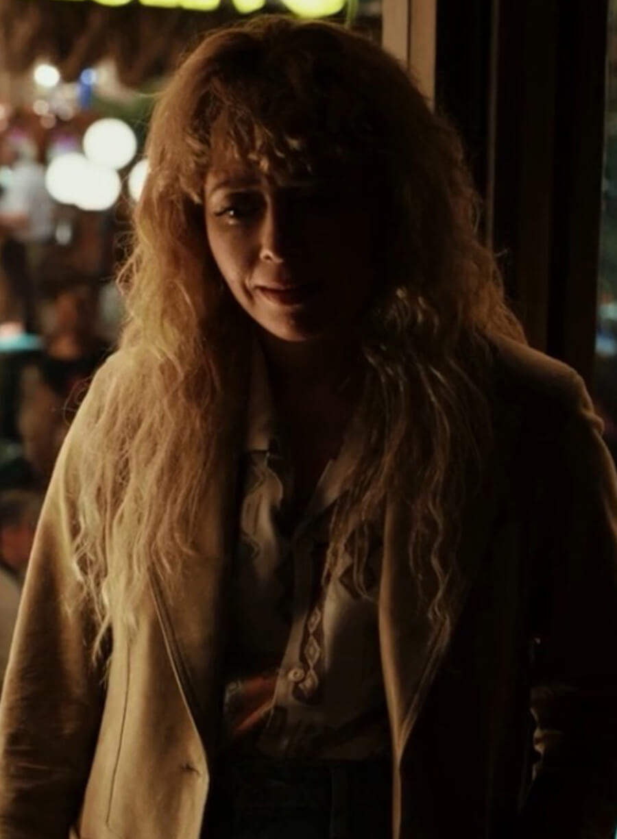 Natasha Lyonne Poker Face Beige Coat