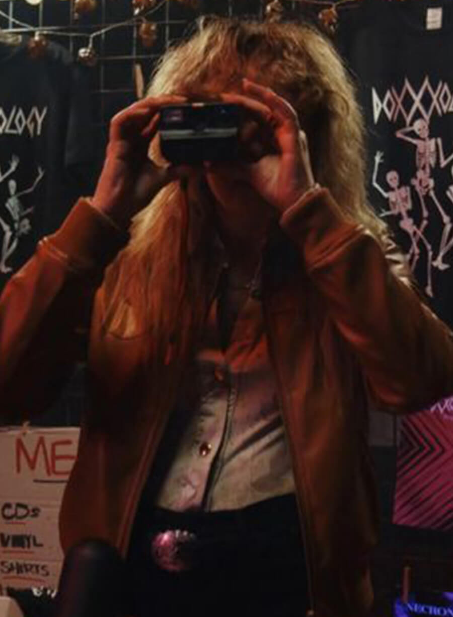 Natasha Lyonne Poker Face Brown Bomber Leather Jacket
