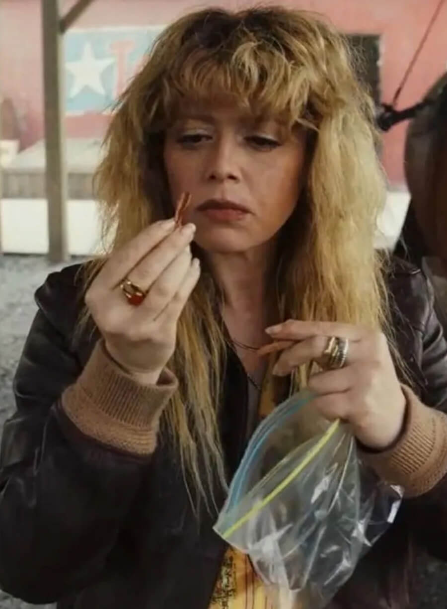 Natasha Lyonne Poker Face Brown Leather Jacket