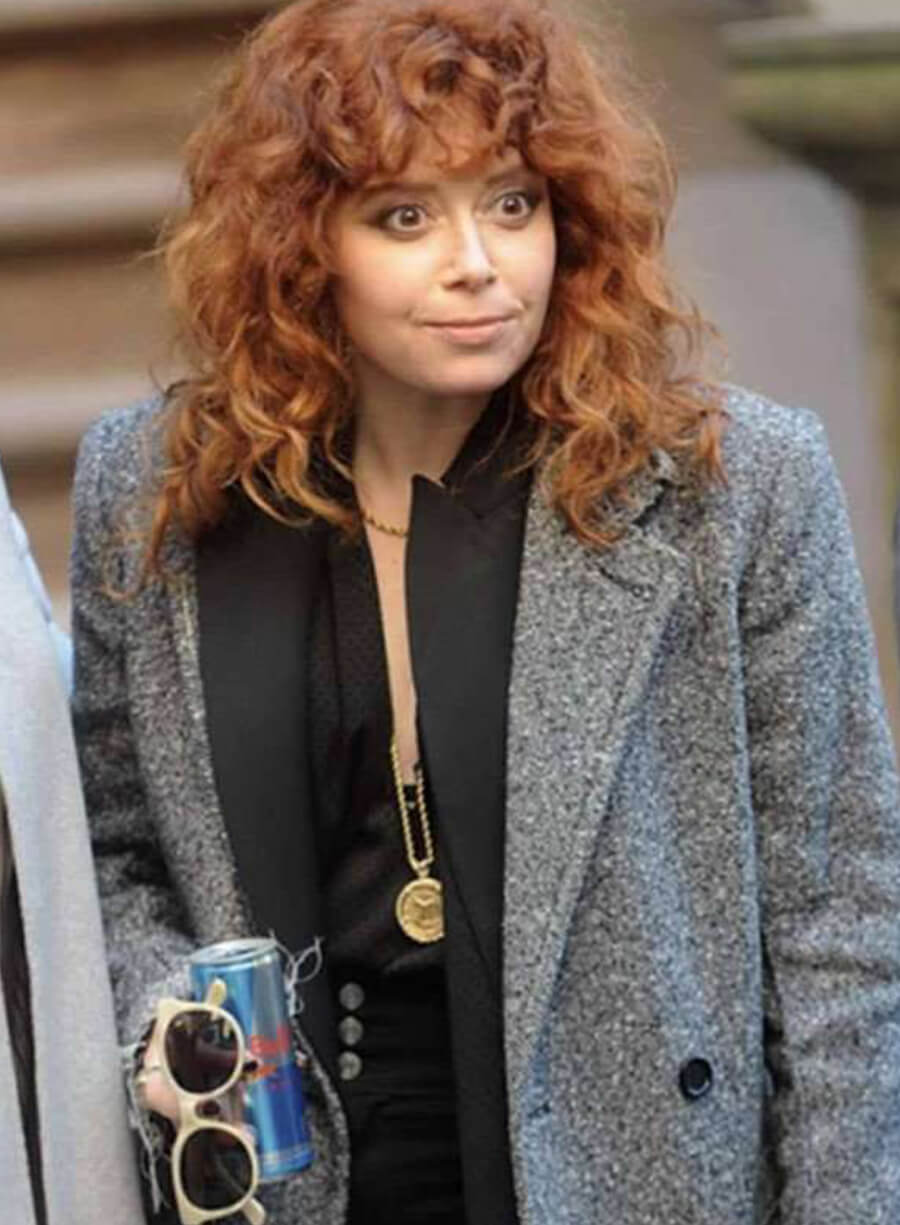 Natasha Lyonne Russian Doll Season 02 Grey Coat