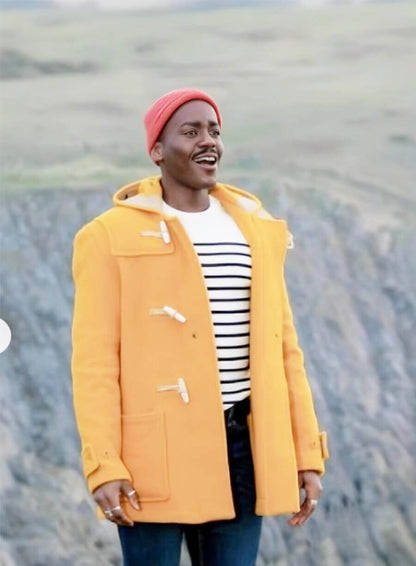 Ncuti Gatwa Doctor Who Duffle Coat