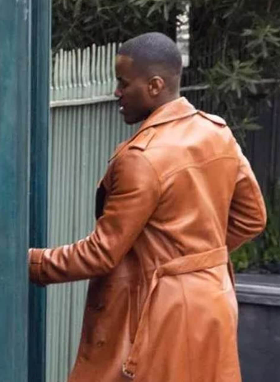 Ncuti Gatwa Doctor Who The Doctor Brown Leather Coat