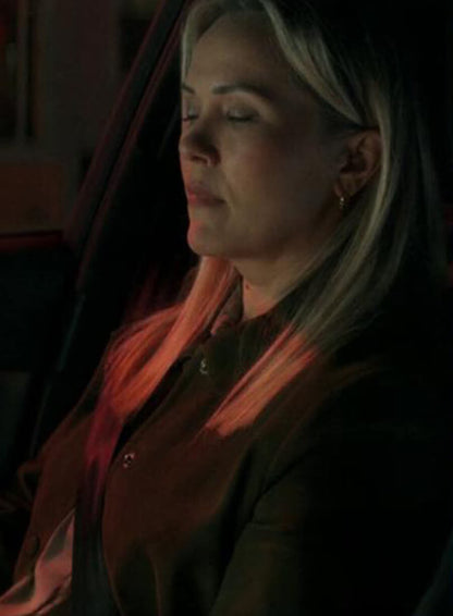 Neagley S01 Emilie Ullerup Brown Suede Jacket