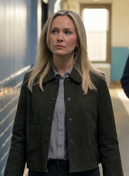 Neagley S01 Emilie Ullerup Brown Suede Jacket
