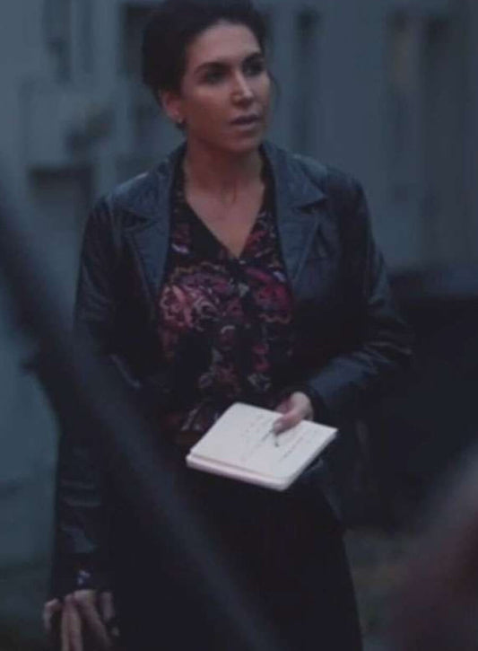 Neighborhood Watch Cecile Cubiló Leather Jacket