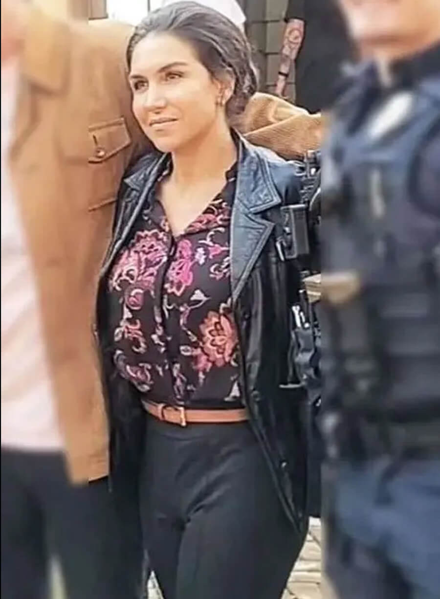 Neighborhood Watch Cecile Cubiló Leather Jacket