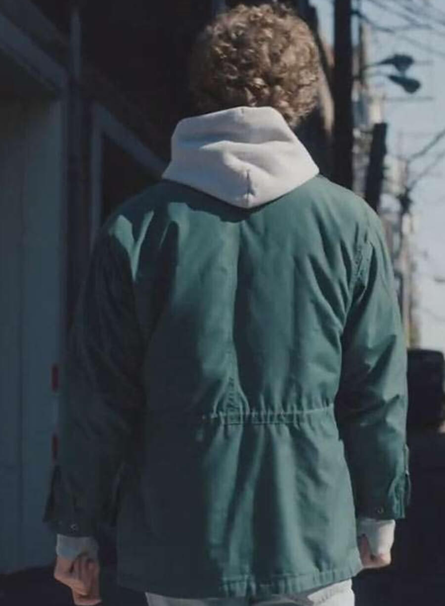 Neighborhood Watch Jack Quaid Green Jacket
