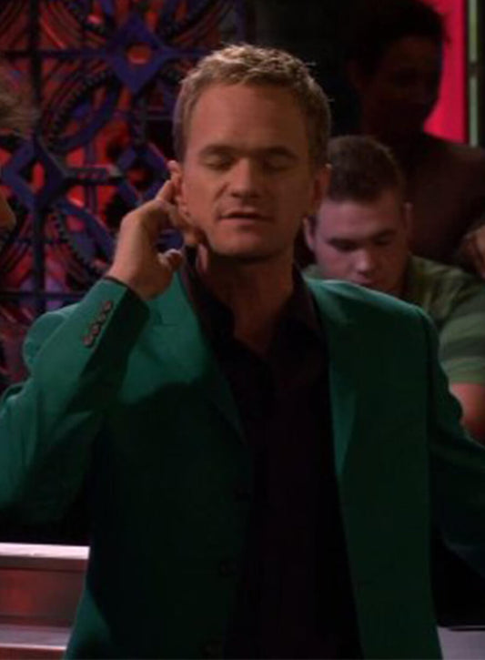 Neil Patrick Harris How I Met Your Mother Green Blazer