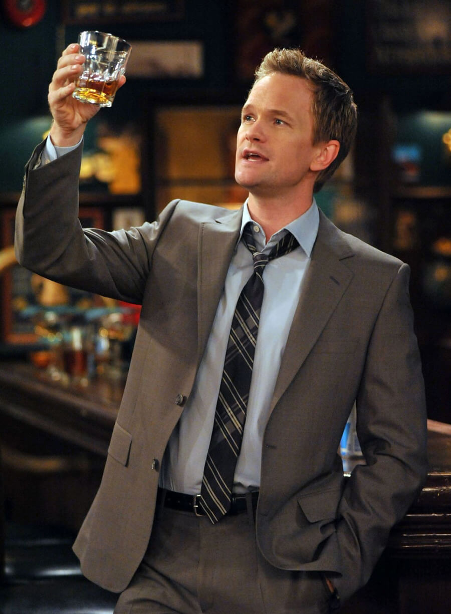Neil Patrick Harris How I met Your Mother S04 Grey Blazer
