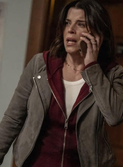 Neve Campbell Scream 7 Suede Leather Jacket