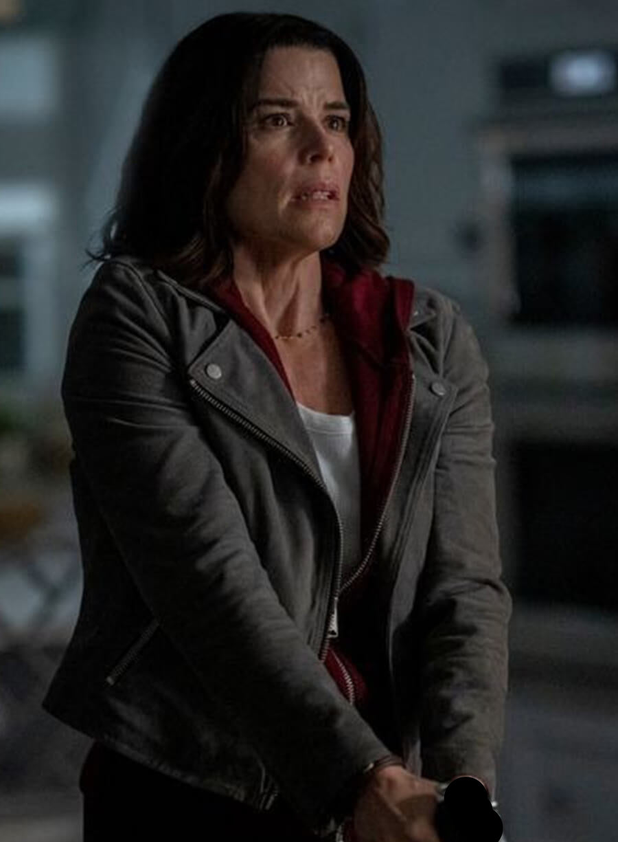 Neve Campbell Scream 7 Suede Leather Jacket