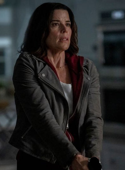 Neve Campbell Scream 7 Suede Leather Jacket